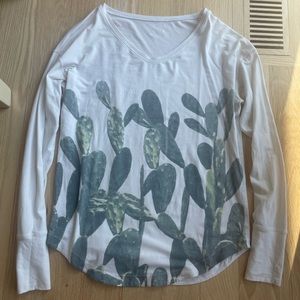 vintage lululemon cactus long sleeve shirt